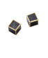 Фото #1 товара Women's Cube Stud Earrings