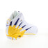 Reebok The Blast Mens White Synthetic Lace Up Athletic Basketball Shoes