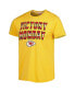 ფოტო #3 პროდუქტის Men's Gold Kansas City Chiefs Victory Monday Tri-Blend T-shirt