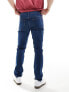 Фото #5 товара River Island slim fit jeans in classic blue