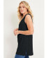 ფოტო #2 პროდუქტის Plus Size June + Vie Scoopneck One + Only Tunic Tank