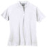 Фото #2 товара Page & Tuttle Dot Texture Jersey Short Sleeve Polo Shirt Womens White Casual P39