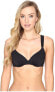 Tommy Bahama 174938 Womens Underwire Bikini Top Swimwear Solid Black Size 32C