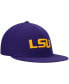 ფოტო #3 პროდუქტის Men's Purple LSU Tigers Team Color Fitted Hat