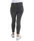 ფოტო #2 პროდუქტის Juniors' High-Rise Destucted Curvy Crop Jeans