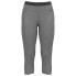 ODLO Merino 200 3/4 base layer pants Серый, S - фото #2