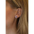 Фото #3 товара Luxury drop earrings with natural amethyst FWE9395AM