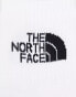 Фото #4 товара The North Face Simple Dome 3 pack logo ankle socks in white