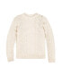 Фото #6 товара Women's Cable Knit Fisherman Sweater