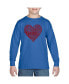 ფოტო #2 პროდუქტის Child Love Yourself - Boy's Word Art Long Sleeve T-Shirt