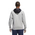 Фото #3 товара Adidas Men's Athletics Sport 2 Street Lifestyle Hoodie Grey-Black DW9454