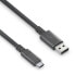 Фото #1 товара PureLink USB v3.2 USB-C / USB-A Cable – 0.50m - 0.5 m - USB C - USB A - USB 3.2 Gen 1 (3.1 Gen 1) - 10000 Mbit/s - Black