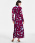 ფოტო #2 პროდუქტის Women's Printed Pleated Shirtdress, Created for Macy's