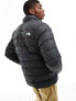 The North Face Aconcagua 3 down puffer jacket in grey