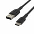 Фото #1 товара Кабель USB A — USB C Belkin CAB002BT3MBK 3 m Чёрный (Пересмотрено A)