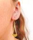 ფოტო #2 პროდუქტის Gold-Tone Geometric Chandelier Earrings