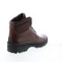 Фото #8 товара Bruno Magli Val VAL2 Mens Brown Leather Lace Up Casual Dress Boots