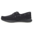 Фото #3 товара Propet Viasol Lace Boat Mens Black Casual Shoes MCX042CBLK