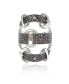 ფოტო #1 პროდუქტის Suzy Levian Sterling Silver Cubic Zirconia Triple Buckle Ring