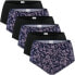 Фото #3 товара Celodoro Women's Waist Briefs (6 Pack) Microfibre Briefs with Floral Pattern