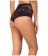 Фото #2 товара La Perla Women's Talisman High Waisted black Navy Brief Panties size Small