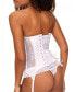 ფოტო #3 პროდუქტის Aurora Women's Boned Corset & Thong Set