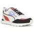 Фото #2 товара Puma Rider Fv Fandom Lace Up Mens White Sneakers Casual Shoes 38717701