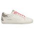 Фото #1 товара Vintage Havana Giselle Cheetah Lace Up Womens Off White Sneakers Casual Shoes G