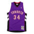 Mens Mitchell & Ness SWINGMAN JERSEY - TORONTO RAPTORS 2001-02 HAKEEM OLAJUWON