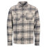 Куртка Jack & Jones Logan Check Overshirt Cloud Dancer Fit Comfort Fit, M - фото #4