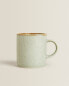 Фото #2 товара Porcelain mug with antique finish rim