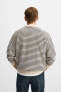 STRIPED JACQUARD SWEATER