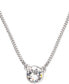 Фото #1 товара Givenchy crystal Pendant Necklace, 16" + 2" Extender