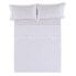 Bedding set Alexandra House Living White Super king 4 Pieces