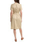 Фото #2 товара Brooks Brothers Safari Shirtdress Women's Beige 4