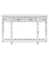 Фото #3 товара 52" Modern Curved Console Table with 4 drawers