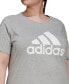 Фото #6 товара Women's Essentials Logo Cotton T-Shirt, XS-4X