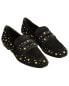 Фото #2 товара Boden Embellished Suede Loafer Women's Black 37