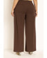 ფოტო #3 პროდუქტის Plus Size The Ultimate Wide Leg Stretch Work Pant