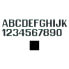 Фото #1 товара INTERNATIONAL LETTERFIX F Letter Stickers