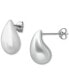 ფოტო #1 პროდუქტის Polished Teardrop Stud Earrings, Created for Macy's