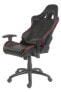 Фото #10 товара LC-Power LC-GC-1 - PC gaming chair - 150 kg - Metal - Plastic - Black - Red - Foam - Black - Red