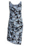 Фото #3 товара Vince Camuto 154153 Women's Plus Size Floral Ruched Body-Con Dress Sz. 1X