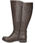 Фото #6 товара Women's Bay Plus Plus Athletic Shafted Extra Wide Calf Tall Boots