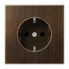 Фото #1 товара JUNG ME 1520 AT - CEE 7/3 - Brass - Brass - 250 V - 16 A - 70 mm