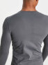 Фото #4 товара Nike Training Axis Dri-FIT ADV tight long sleeve top in grey