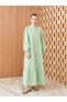 Фото #6 товара Платье LC WAIKIKI Dik Yaka Düz Uzun Комфортабельное Удлиненное Mujer Elbise