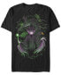 ფოტო #1 პროდუქტის Disney Men's Sleeping Beauty Maleficent Manga Style Short Sleeve T-Shirt