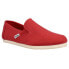 TOMS Redondo Slip On Womens Red Flats Casual 10013764T