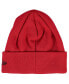 Men's and Women's Red Manchester United Basic Cuffed Knit Hat